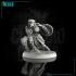 (0035) Skeleton zombie warrior with sword and shield image