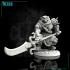 (0033) Male orc oni with halberd image