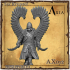 Heresylab - AX072 Syn Kryzstof, Winged Hussar advancing with twin sabres Amber Husaria image