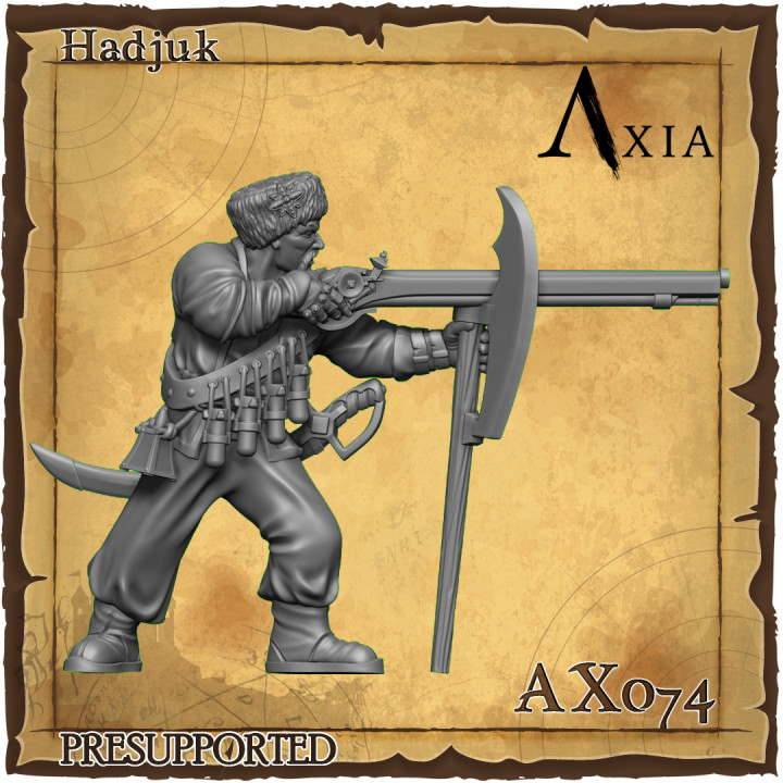 $5.00Heresylab - AX074 Hadjuk/Streltsi shooting rifle 1 Amber Husaria