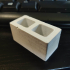 1/10 Scale Miniature Cinderblock Mold image