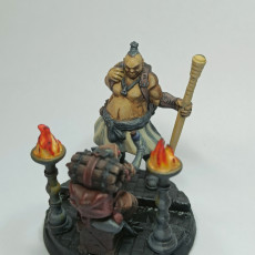 Picture of print of Human Monk Adventurer