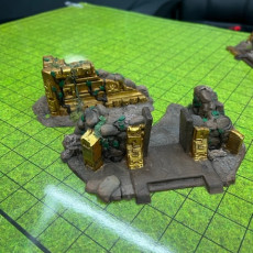 Picture of print of Dark Realms Jungle Ruins - Wall Ruins