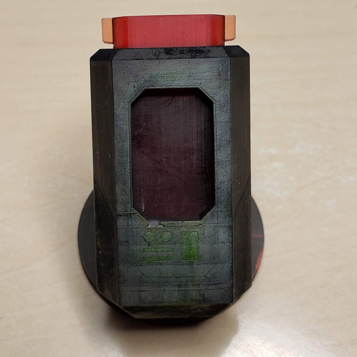 40mm Cryo/Stasis Pod Objective Marker for SciFi