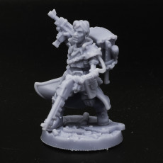 Picture of print of The Bounty Hunter -  Modular Post Apocalyptic Miniature