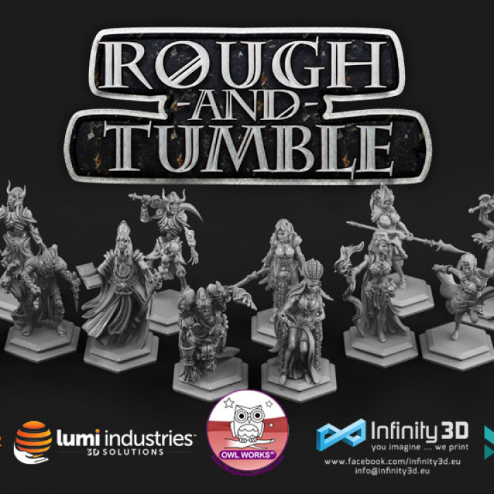 Rough-and-tumble a 3D Horde Bundle's Cover