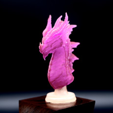 Picture of print of Red Dragon Bust (Pre-Supported)