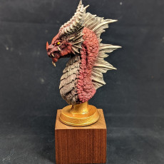 Picture of print of Red Dragon Bust (Pre-Supported) This print has been uploaded by Jason Lauborough