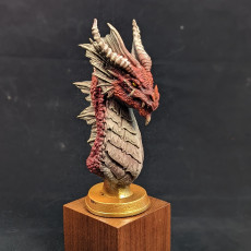 Picture of print of Red Dragon Bust (Pre-Supported) This print has been uploaded by Jason Lauborough