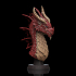 Red Dragon Bust (Pre-Supported) image