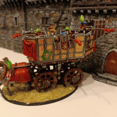 Picture of print of The Wittemberg Wagon - Highlands Miniatures