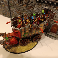 Picture of print of The Wittemberg Wagon - Highlands Miniatures
