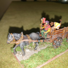 Picture of print of The Gold Wagon - Highlands Miniatures This print has been uploaded by David A James