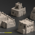 The Wasteland of Hatrass. 3D Printing Designs Bundle. Futuristic / Arabic / Desert / Scifi Buildings. Terrain and Scenery for Wargames image