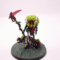 Picture of print of Chmerih Faceless druid 32mm and 75mm pre-supported