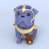 Thanos Shaped Bulldog（scanned with Revopoint POP） image