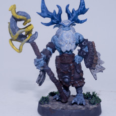 Picture of print of Stormrage Night Elf calm posed - 32mm scale printable miniature
