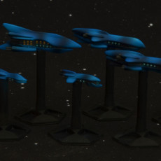 Picture of print of SCI-FI Ships Fleet Pack - Hilin Republic - Presupported