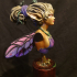 Pixie bust pre-supported print image