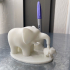 Elephant bath pen holder image