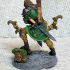 (0040) Male human half orc elf tiefling ranger with bow print image