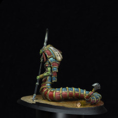 Picture of print of Mummified Snakemen