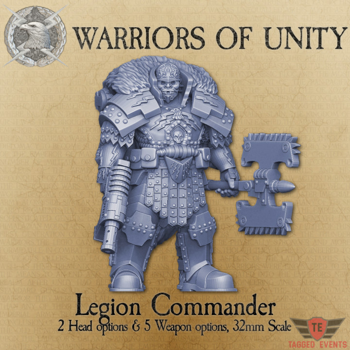 $5.00Warriors of Unity - Legion Commander