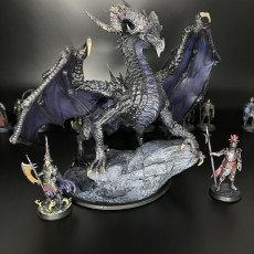 Picture of print of Elder Black Dragon