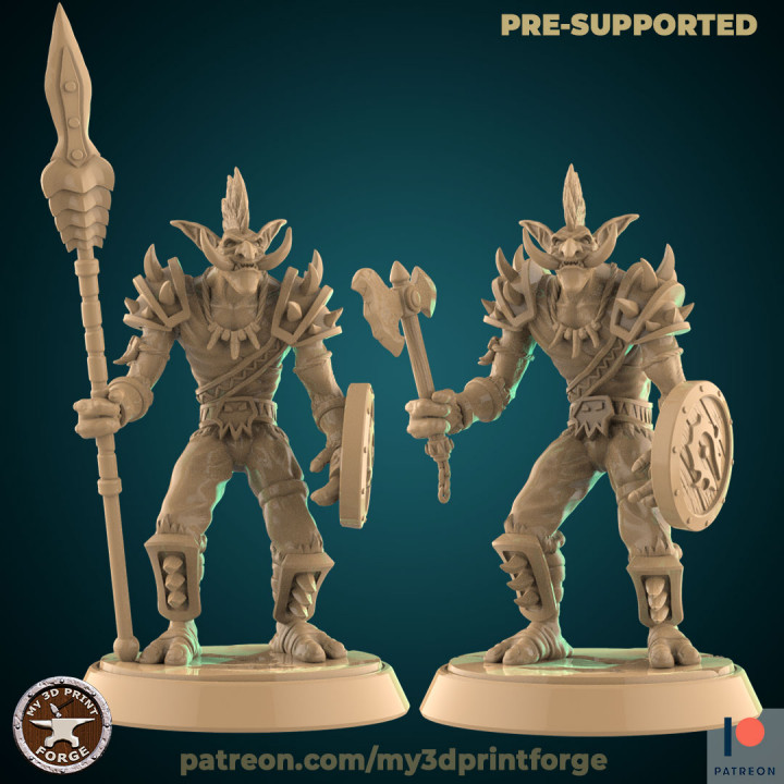 $3.90Troll Warrior with weapon swap spear or axe