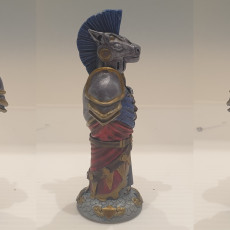 Picture of print of Human Knight Chess Piece [Pre-Supported]