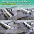 MyDigitalSlot All Curves Pack, 3D printed, DIY track parts for your 1/32 Slot Car Racing Game image