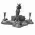 Ruined Minotaur Statue Scatter Tabletop Terrain image