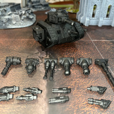 Picture of print of Imperial Galactic Charlemagne Tank Upgrade Kit Pack
