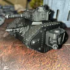 Picture of print of Imperial Galactic Charlemagne Tank Upgrade Kit Pack