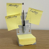 Sticky Notes Holder, Week Planner - Desktop or Wall Mounted image