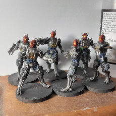Picture of print of Helghast Footsoldier Robots x3 - Automata Collection