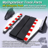MyDigitalSlot All Straights Pack, 3D printed DIY track parts for your 1/32 Slot Car Racing Game image