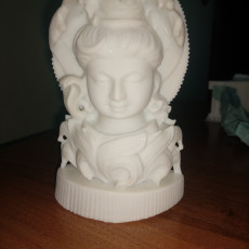 Picture of print of Shiva Bust with Divine Snake Hood