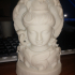 Shiva Bust with Divine Snake Hood print image