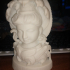 Shiva Bust with Divine Snake Hood print image