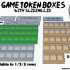 Game Token Boxes with Sliding Lids image