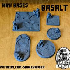 Sablebadger - Mini Bases