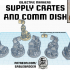 Objective Markers - Sci Fi Crate and Comm Dish image