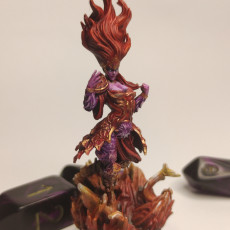 Picture of print of Fiery Sorceress - Erimila
