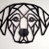 Dog Head 2D Sculpture image