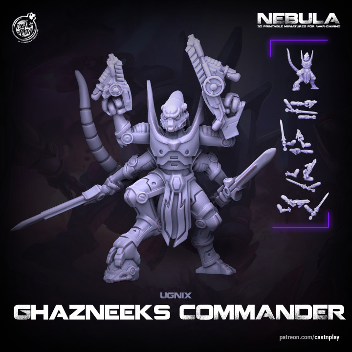 Ghazneeks Commander (Pre-Supported) | Nebula's Cover