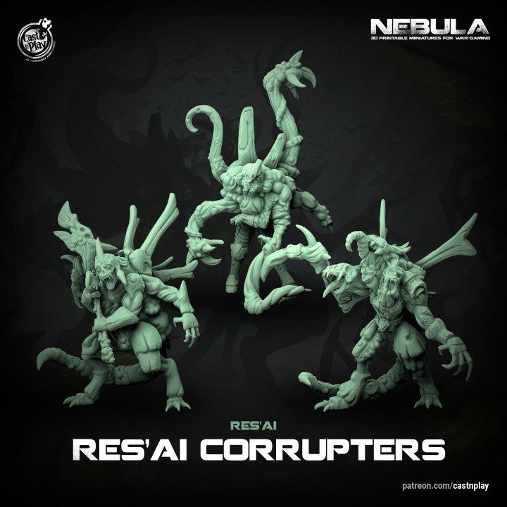Res'ai Corrupters (Pre-Supported) | Nebula's Cover