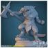 Lizardman Tribe Miniatures set - Supported image