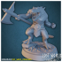 Lizardman Tribe Miniatures set - Supported image