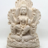 Lakshmi on a Lotus Throne image